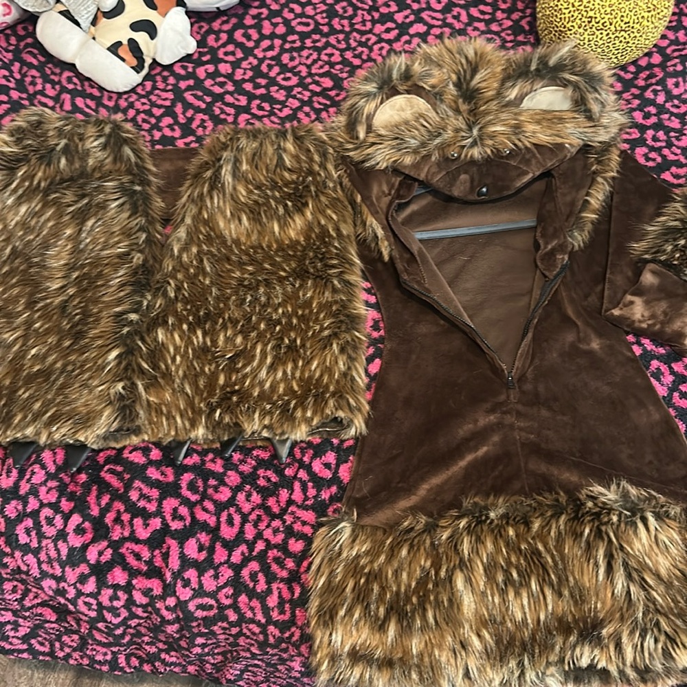 J. Valentine Teddy Bear Rave Costume